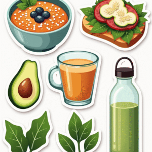 Wellness & Self-Care - Sticker Sheet v21